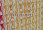 Архитектурный алюминиевый цепной занавес бронзового цвета для внутреннего и наружного дизайна