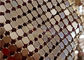 6x6мм Алюминиевая секина Металлическая сетка Ткань Серебряный цвет Для украшения внутреннего пространства