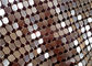 6x6мм Алюминиевая секина Металлическая сетка Ткань Серебряный цвет Для украшения внутреннего пространства